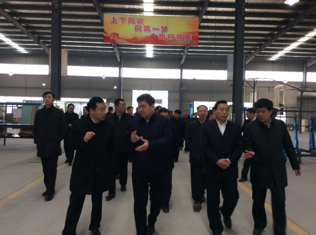 周口市委书记,市人大常委会主任徐光一行莅临长城门业